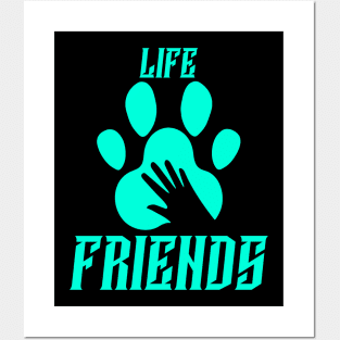 DOG LOVERS FOR LIFE Posters and Art